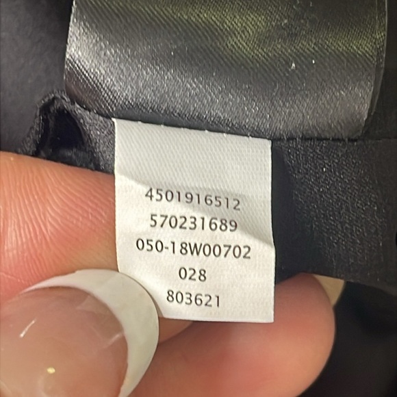 WHBM Embroidered Floral Mesh Sheath Dress Black/Pink Size 4 Flattering - Picture 12 of 12